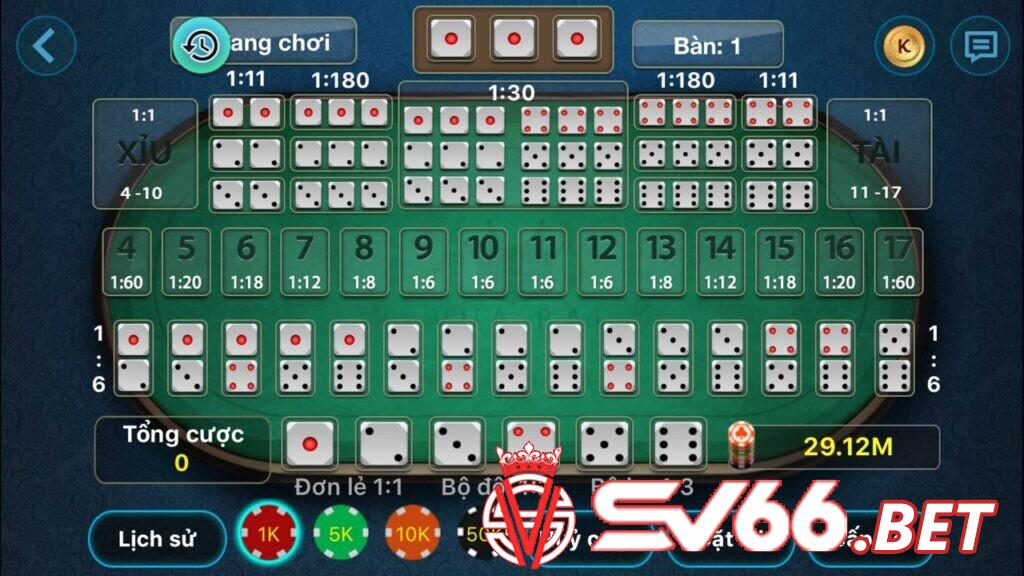 Tham gia chơi tựa game tài xỉu SV66 ngay nhé