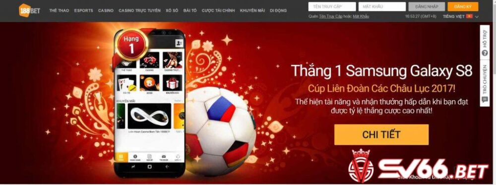 Top 3: Nhà cái cá cược Casino online 188Bet